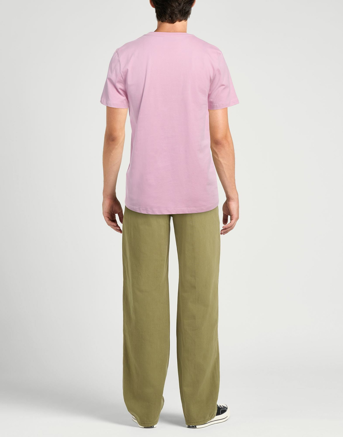 Dondup Mens T-shirt in Pink