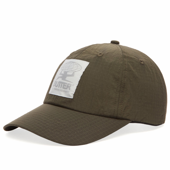 Photo: Butter Goods Men's Terrain 6 Panel Cap in Faded Black 