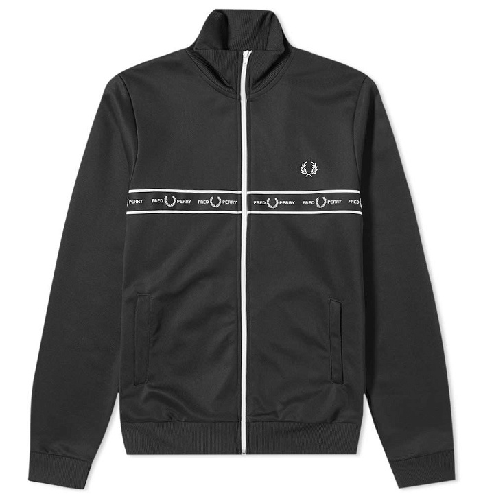 Photo: Fred Perry Authentic Taped Chest Track Jacket