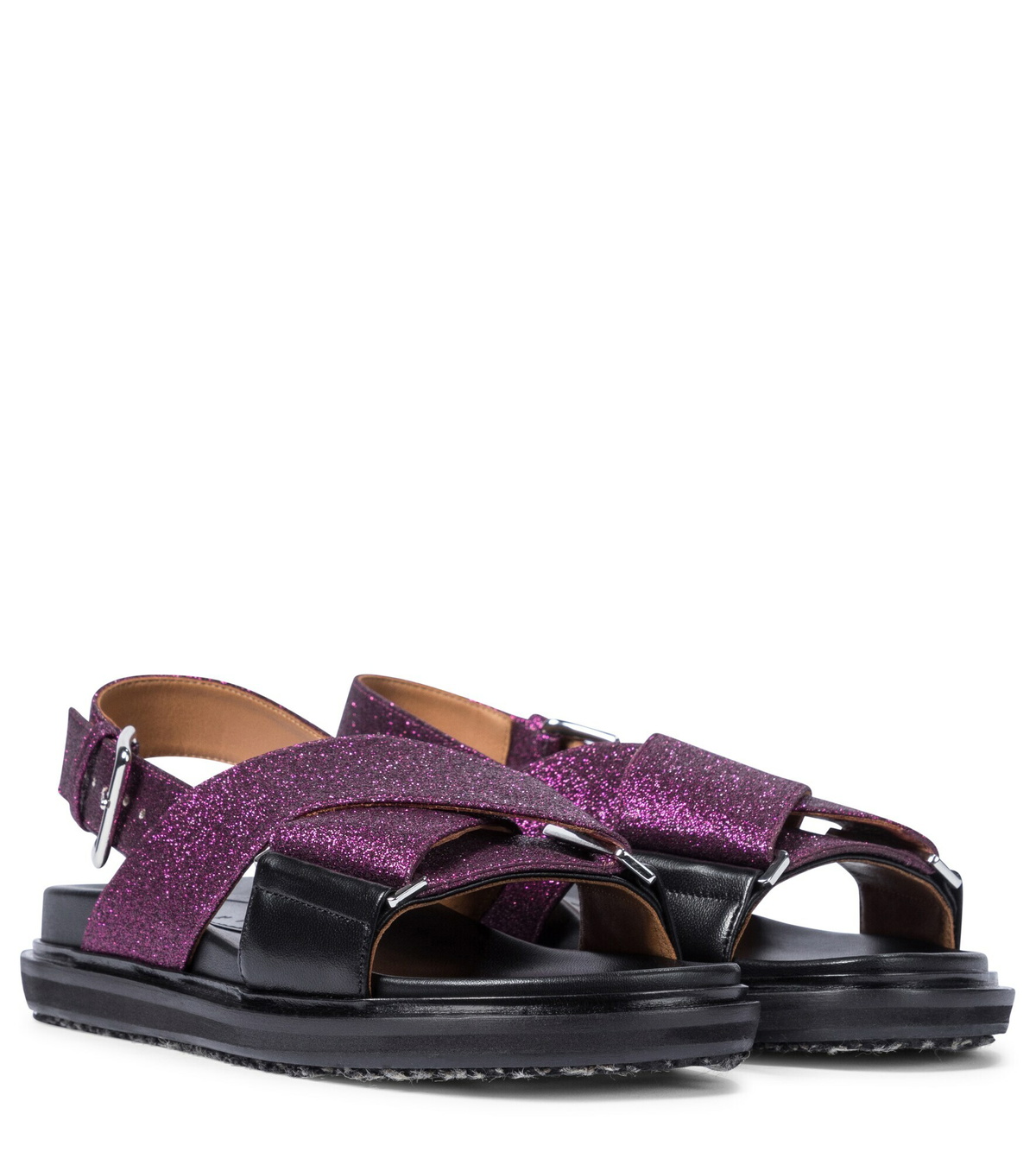 Marni glitter online sandals