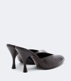 Herbert Levine Sitting Pretty leather mules