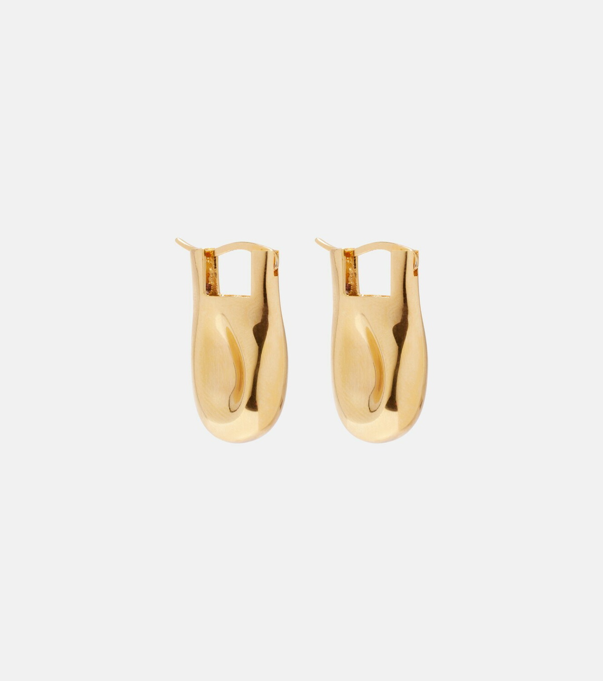 Khaite Keefe 18kt gold-plated earrings