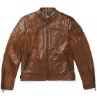 Belstaff - Outlaw Leather Biker Jacket - Brown