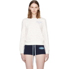 Sandy Liang White Polka Sweatshirt