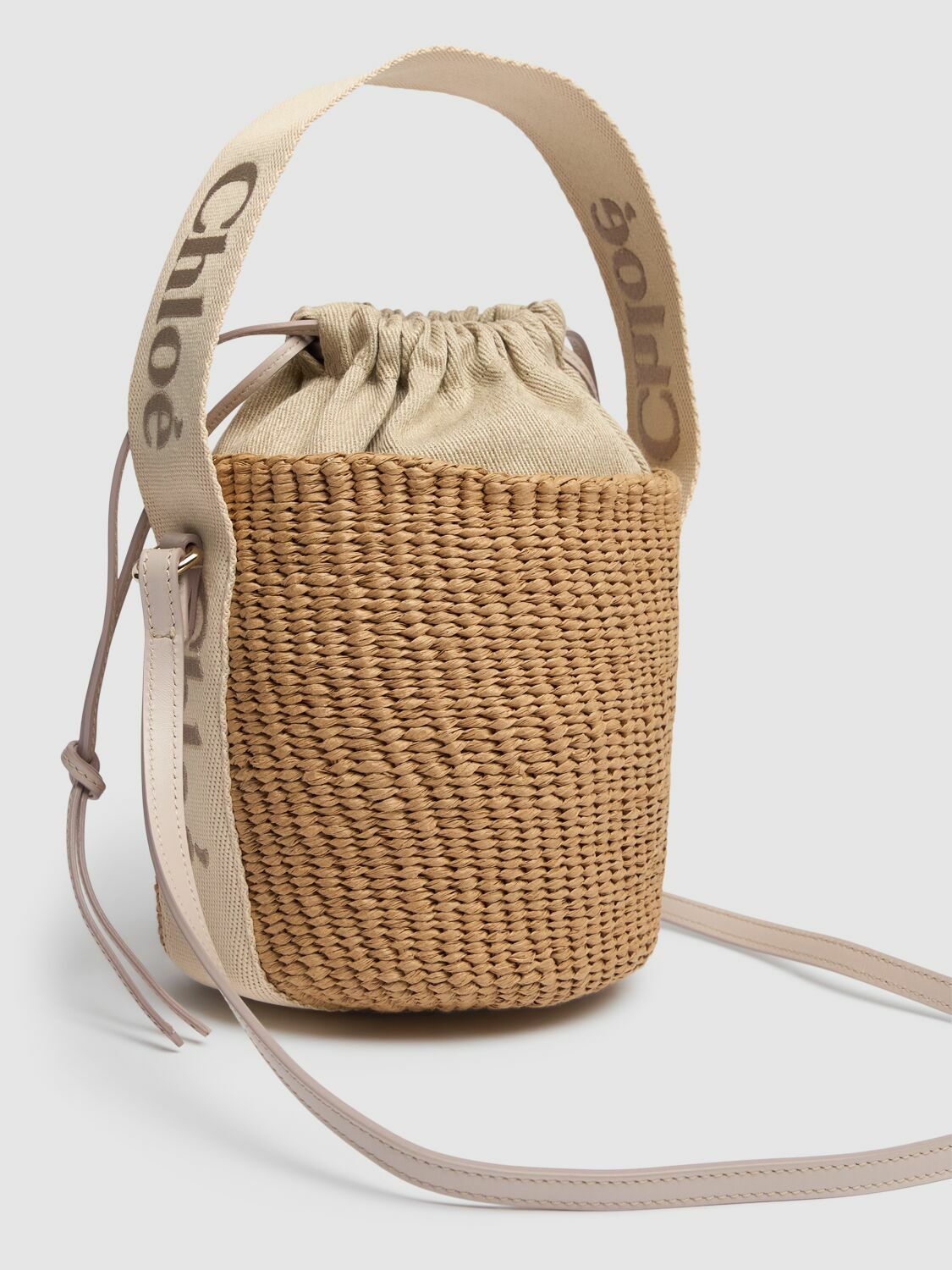 CHLOÉ Small Woody Bucket Top Handle Bag