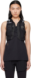 Y-3 Black Running Vest