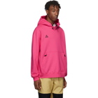 Nike Pink ACG Pullover Hoodie