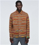 Missoni Linen-blend knitted overshirt