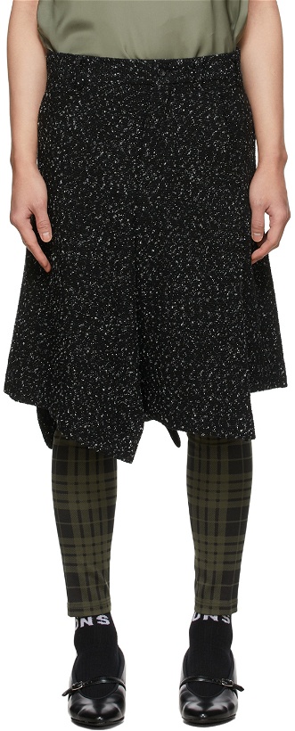 Photo: Comme des Garçons Homme Plus Black Tweed Shorts