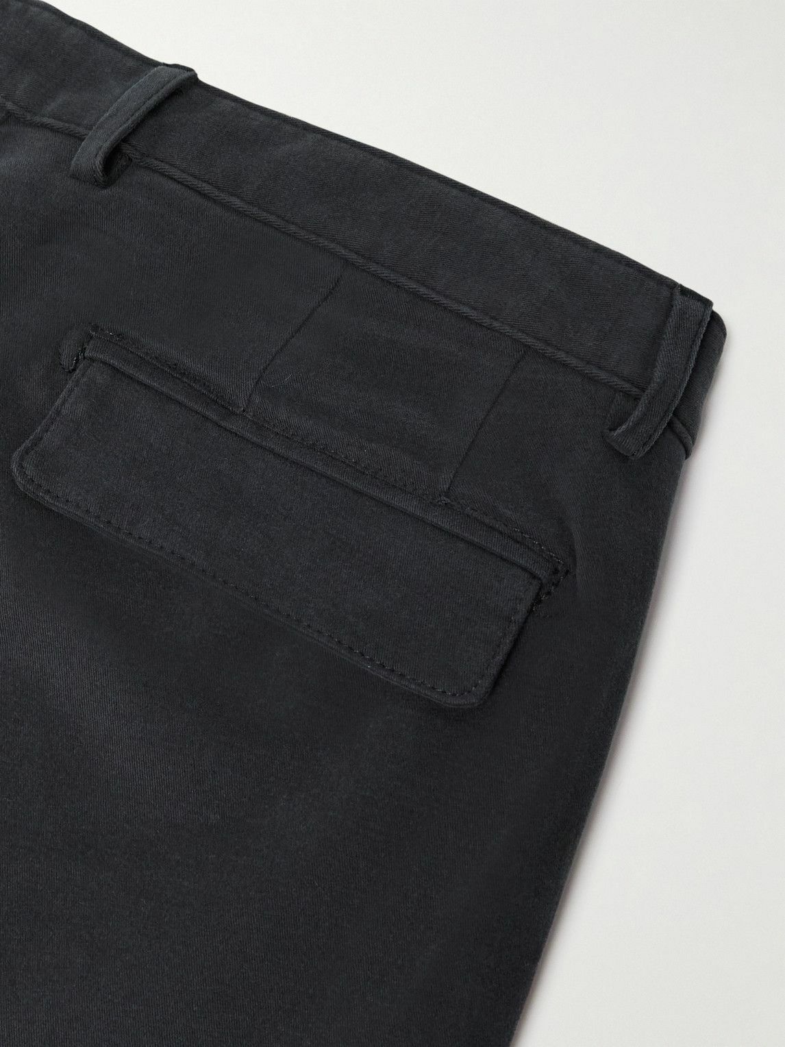 Massimo Alba - Straight-Leg Stretch-Cotton Gabardine Trousers - Gray