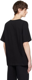 Séfr Black Uneven T-Shirt