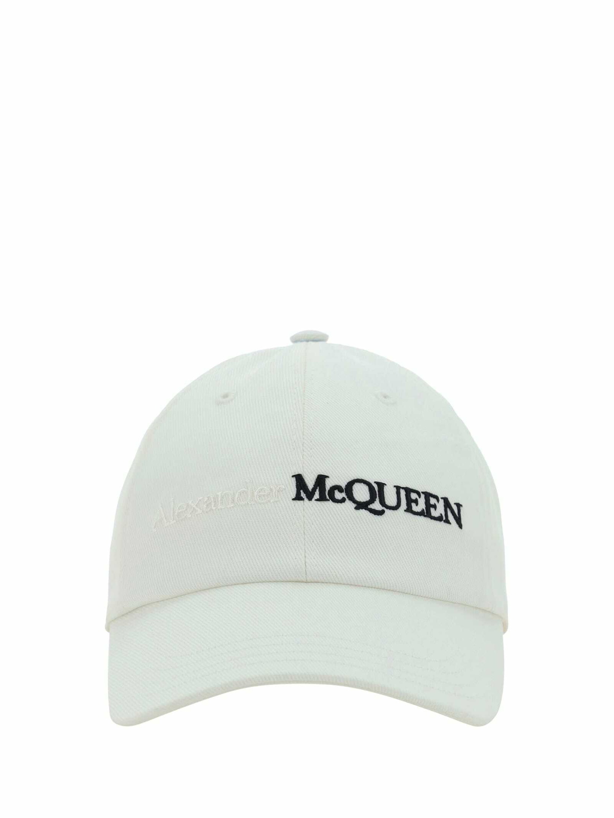 ハット alexander mcqueen 'Varsity Skull' cap Alexander Mcqueen Varsity Logo And Skull Baseball Cap