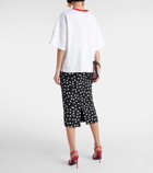 Dolce&Gabbana Capri printed cotton jersey T-shirt