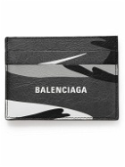 Balenciaga - Camouflage-Print Full-Grain Leather Cardholder