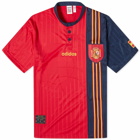 Adidas Men's Spain Home Jersey 96 in Bold Red