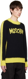 Moschino Black Paint Sweater