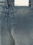 Random Identities Men Washed Denim Pants Woven