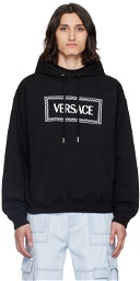 Versace Black 90s Vintage Hoodie