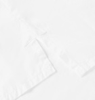 Barena - Cotton-Poplin Half-Zip Shirt - White