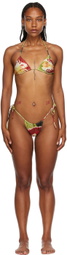 Paloma Wool Green Calanthe Bikini