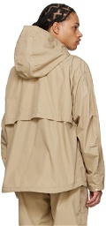 nanamica Beige Hooded Jacket