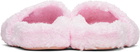 MM6 Maison Margiela Pink Spugna Vichy Sandals
