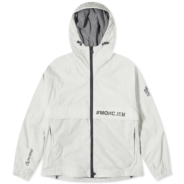 Photo: Moncler Grenoble Men's Foret Micro Ripstop Jacket in White Ivory