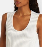Alaïa Wool-blend maxi dress