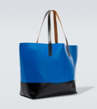 Marni - Tribeca leather-trimmed tote bag