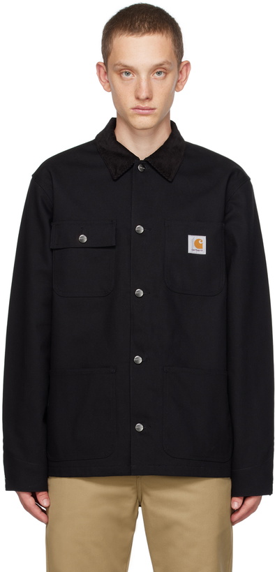 Photo: Carhartt Work In Progress Black Michigan Jacket