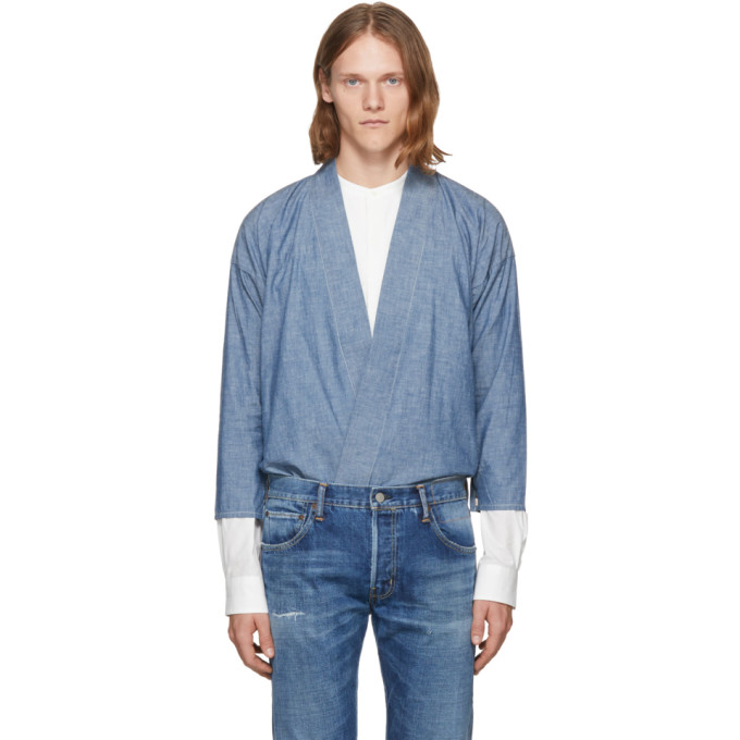 Photo: Visvim Blue Noragi Cardigan