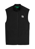 Malbon Performance Logo-print Shell Gilet Black