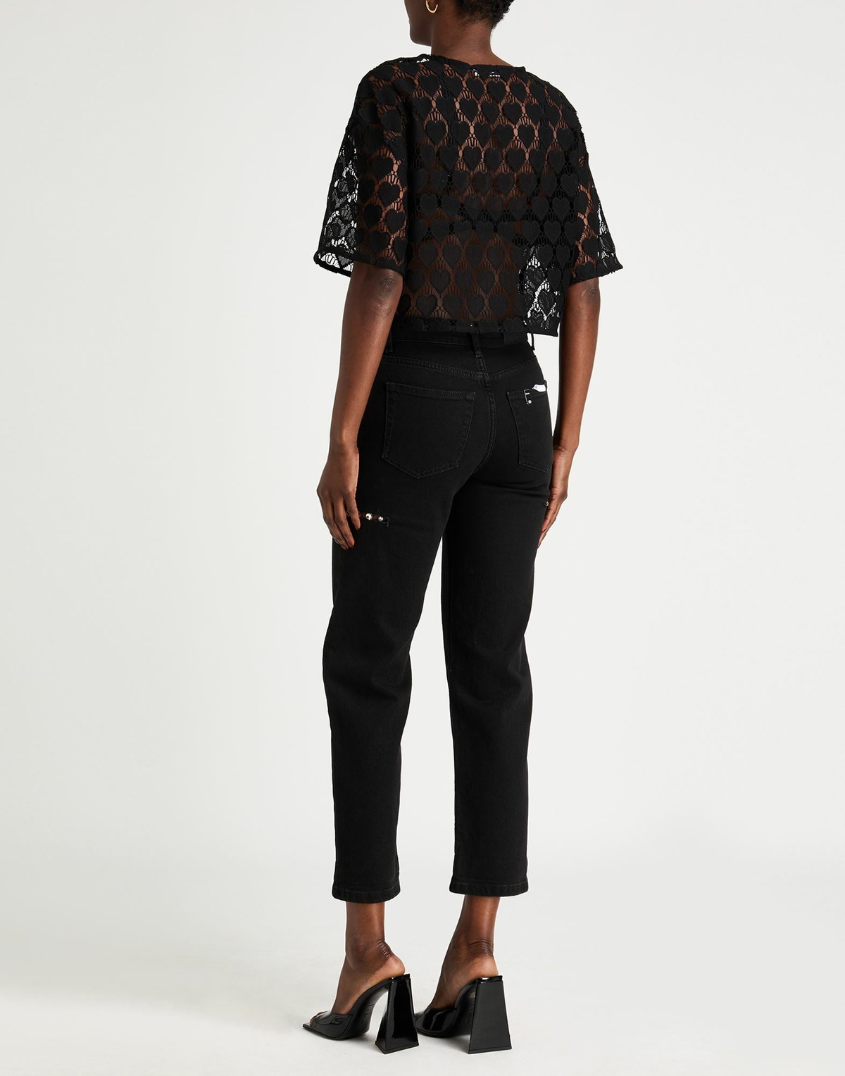 Jijil Womens Sweater in Black