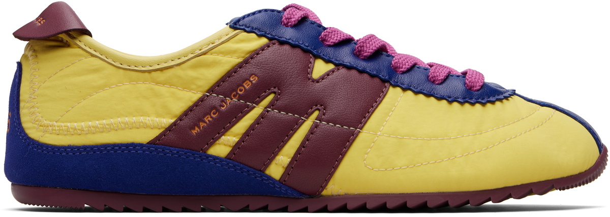 Marc Jacobs Purple 'The High Top Satin' Sneakers Marc Jacobs
