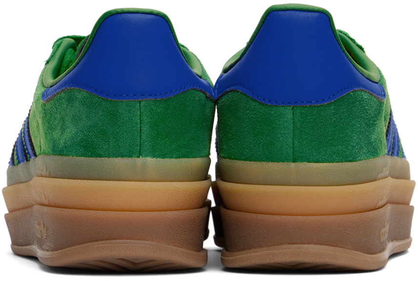 adidas Originals Green & Blue Gazelle Bold Sneakers adidas Originals