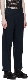 Adsum Navy Pigment-Dyed Trousers