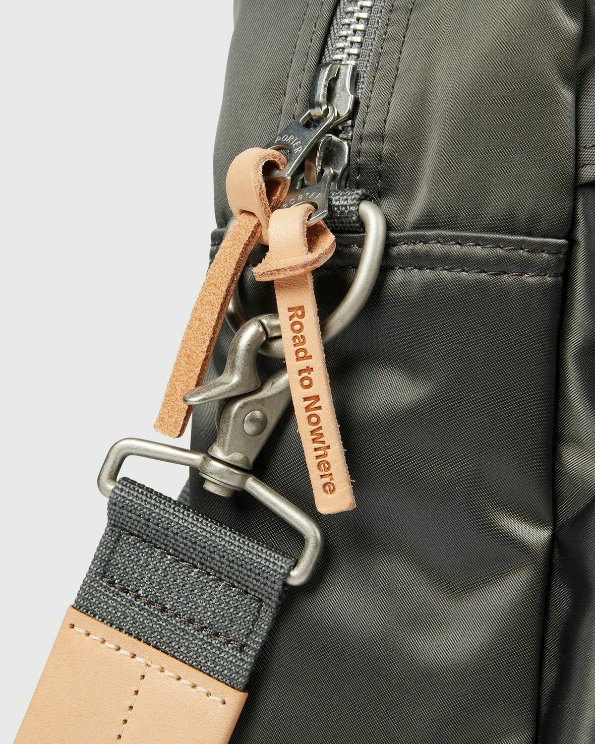 Pas Normal Studios Pns X Porter 2 Way Briefcase Grey Messenger & Crossbody Bags