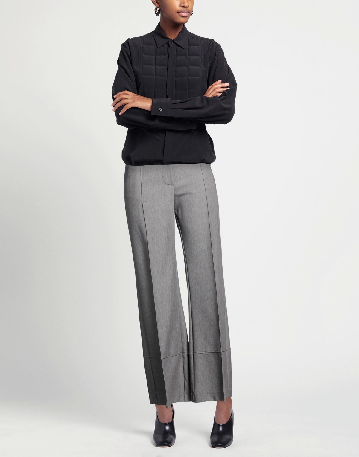 Alessia Santi Womens Pants in Grey