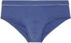 ZEGNA Blue Piping Briefs