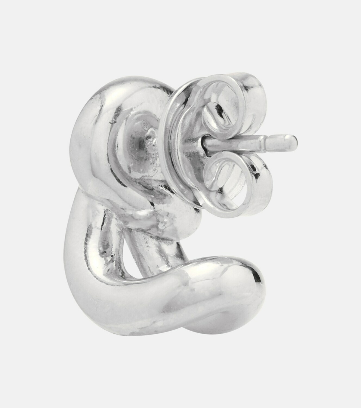 Bottega Veneta Knot sterling silver earrings
