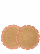 JOHANNA ORTIZ - Set Of 2 Faded Rose Orpua Placemats