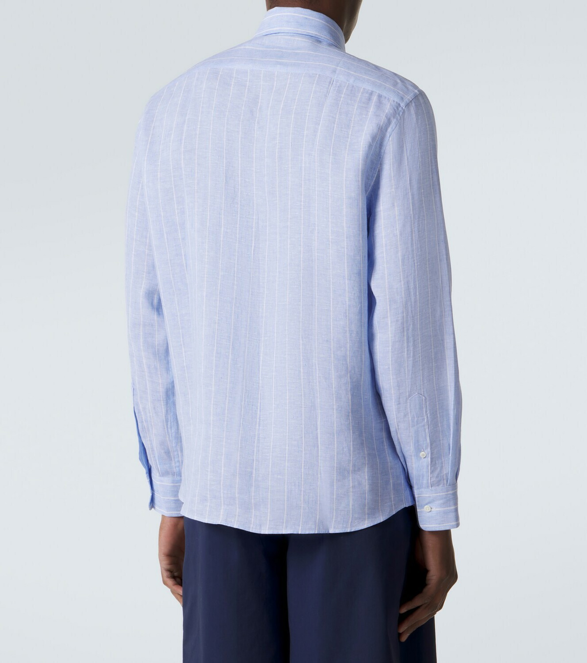 Brunello Cucinelli Striped linen shirt