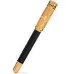 Dunhill - Sentryman Resin and Gold-Tone Rollerball Pen - Gold