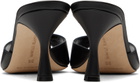 Manolo Blahnik Black Jadarona Mules