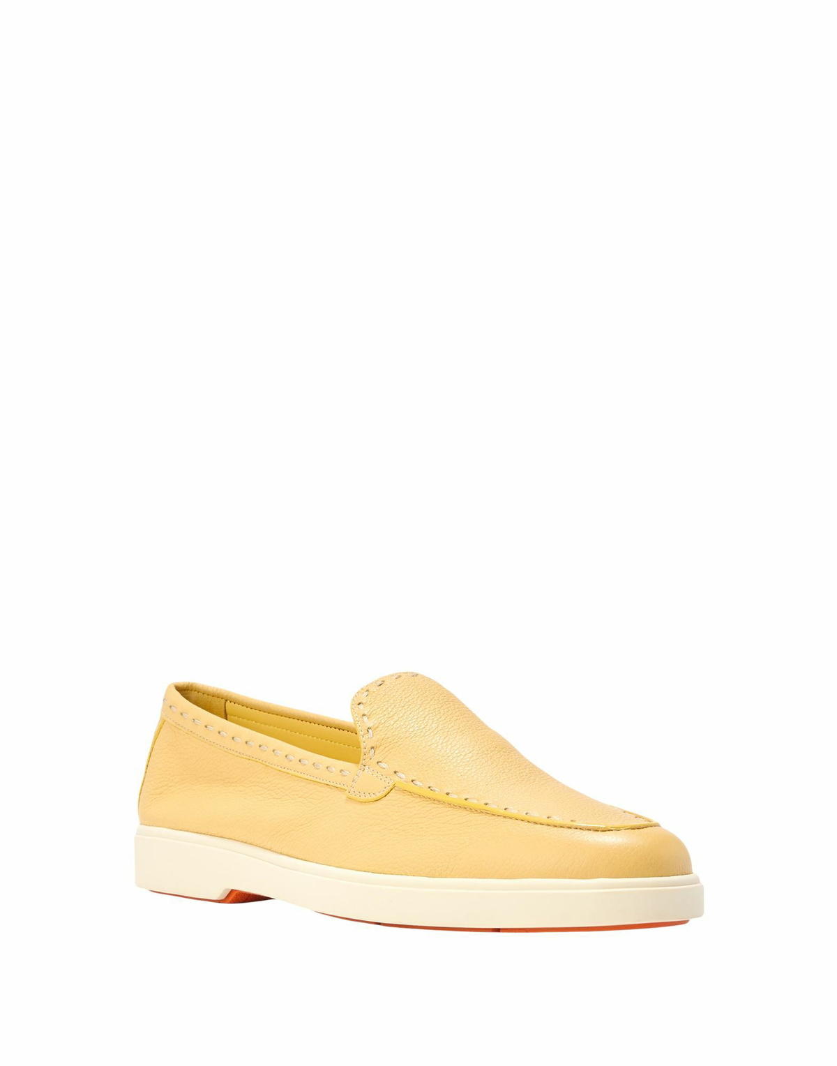 Santoni Womens Loafers in Yellow