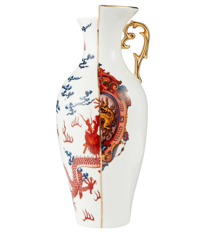 Photo: Seletti Hybrid Adelma porcelain vase