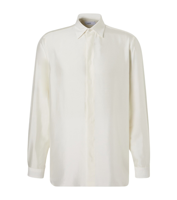 Photo: Lardini Silk shirt