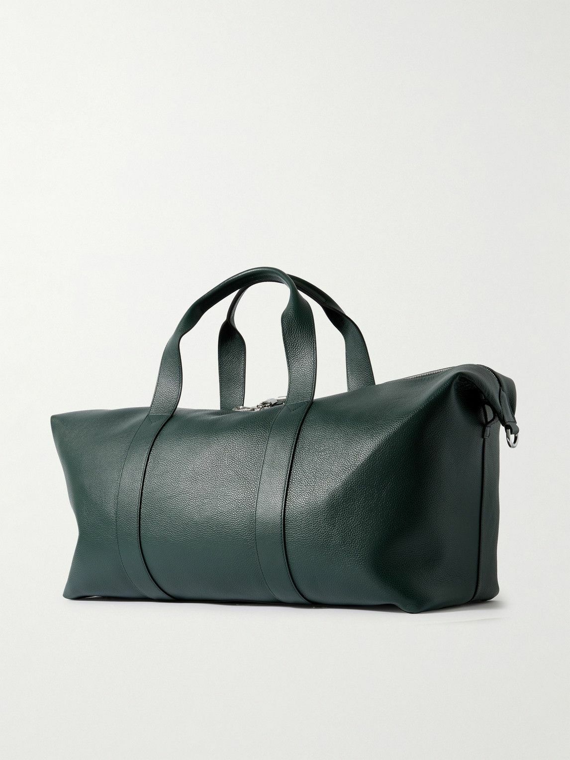 Mulberry - Heritage Medium Clipper Full-Grain Leather Holdall
