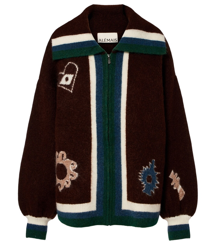 Photo: Alémais Maroc intarsia cardigan