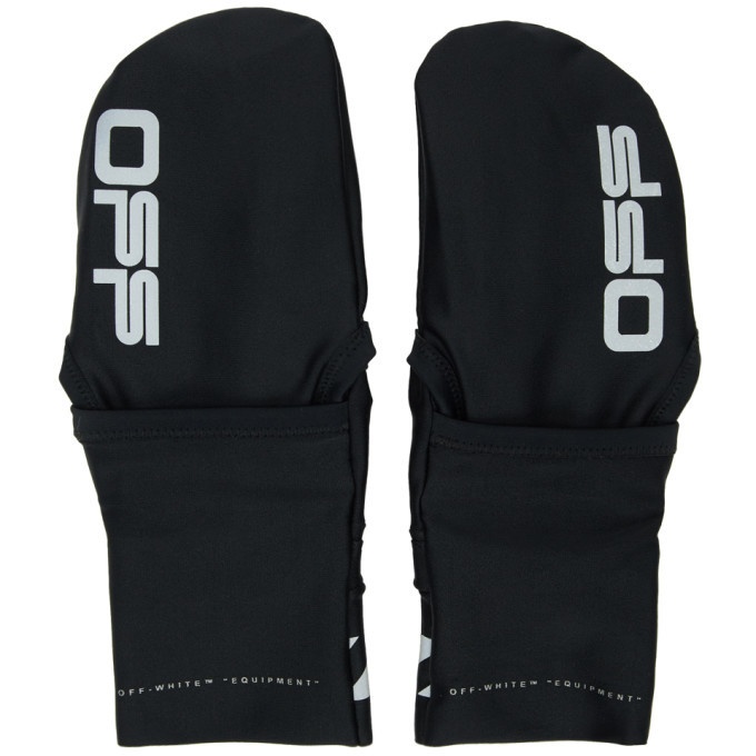 Photo: Off-White Black Touchscreen Gloves